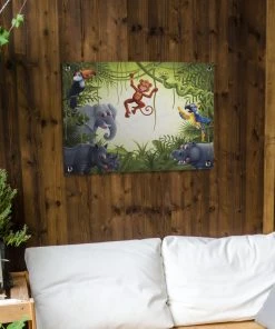 MuchoWow Outdoor-Poster 80x60 Illustration - -Gartenaccessoires Verkäufe 2022 748bb47ce25c4e8a91e502b98b7b9c76