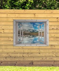 MuchoWow Outdoor-Poster 120x90 Aussicht - Berg -Gartenaccessoires Verkäufe 2022 754a01ad3a1146339a2a7df745c4e661