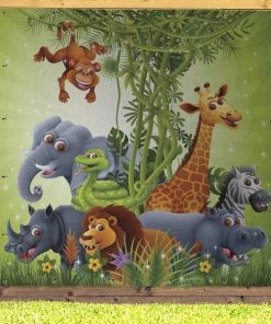 MuchoWow Outdoor-Poster 200x200 Illustration - -Gartenaccessoires Verkäufe 2022 75d1f6c7812645bdb622c6a15078e195