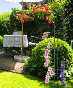 Relaxdays Rankhilfe Obelisk hoch -Gartenaccessoires Verkäufe 2022 7650e868c1c443f19c27f84622691148