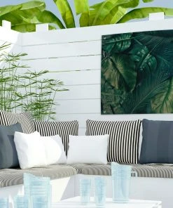 MuchoWow Outdoor-Poster 50x50 Blätter - -Gartenaccessoires Verkäufe 2022 78fd30043b4546879f3aeaa37a680180