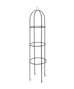 Relaxdays Rankobelisk aus Metall 1,90 cm