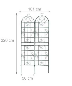Relaxdays Rankgitter 2er Set 220 cm 19 Relaxdays Rankgitter 2er Set 220 cm -Gartenaccessoires Verkäufe 2022 7b1d0e0347b744e3befc0f5b5cb6576d