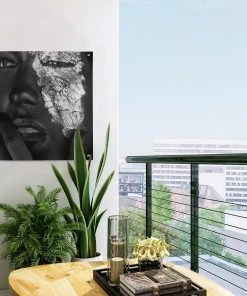 MuchoWow Outdoor-Poster 50x50 Frau - Silber - -Gartenaccessoires Verkäufe 2022 7b3cb47400c444189413e71fed9b785b