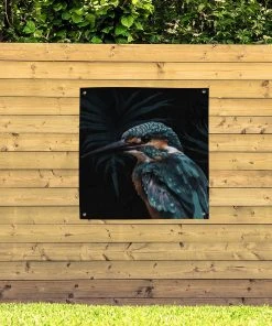MuchoWow Outdoor-Poster 100x100 Eisvogel - -Gartenaccessoires Verkäufe 2022 7b4d691c33484b5ca90fee97b8fbd654