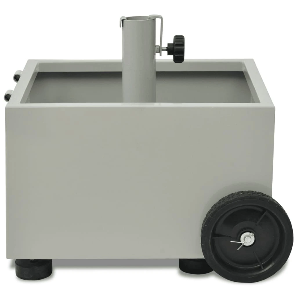 VidaXL Sonnenschirmständer - vidaXL Bepflanzbarer Sonnenschirmständer Blumentopf Grau 7 VidaXL Sonnenschirmständer - vidaXL Bepflanzbarer Sonnenschirmständer Blumentopf Grau – Bild 5