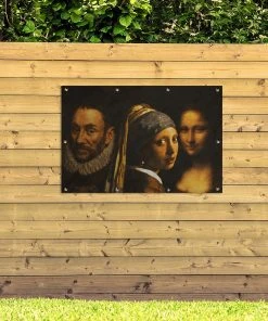 MuchoWow Outdoor-Poster 120x80 Girl with a -Gartenaccessoires Verkäufe 2022 7bdbfd545b4d4fe4aca0b001222ca68b