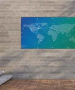 MuchoWow Outdoor-Poster 160x80 Weltkarte - -Gartenaccessoires Verkäufe 2022 7d059f66460048328e57479d0ae4187e