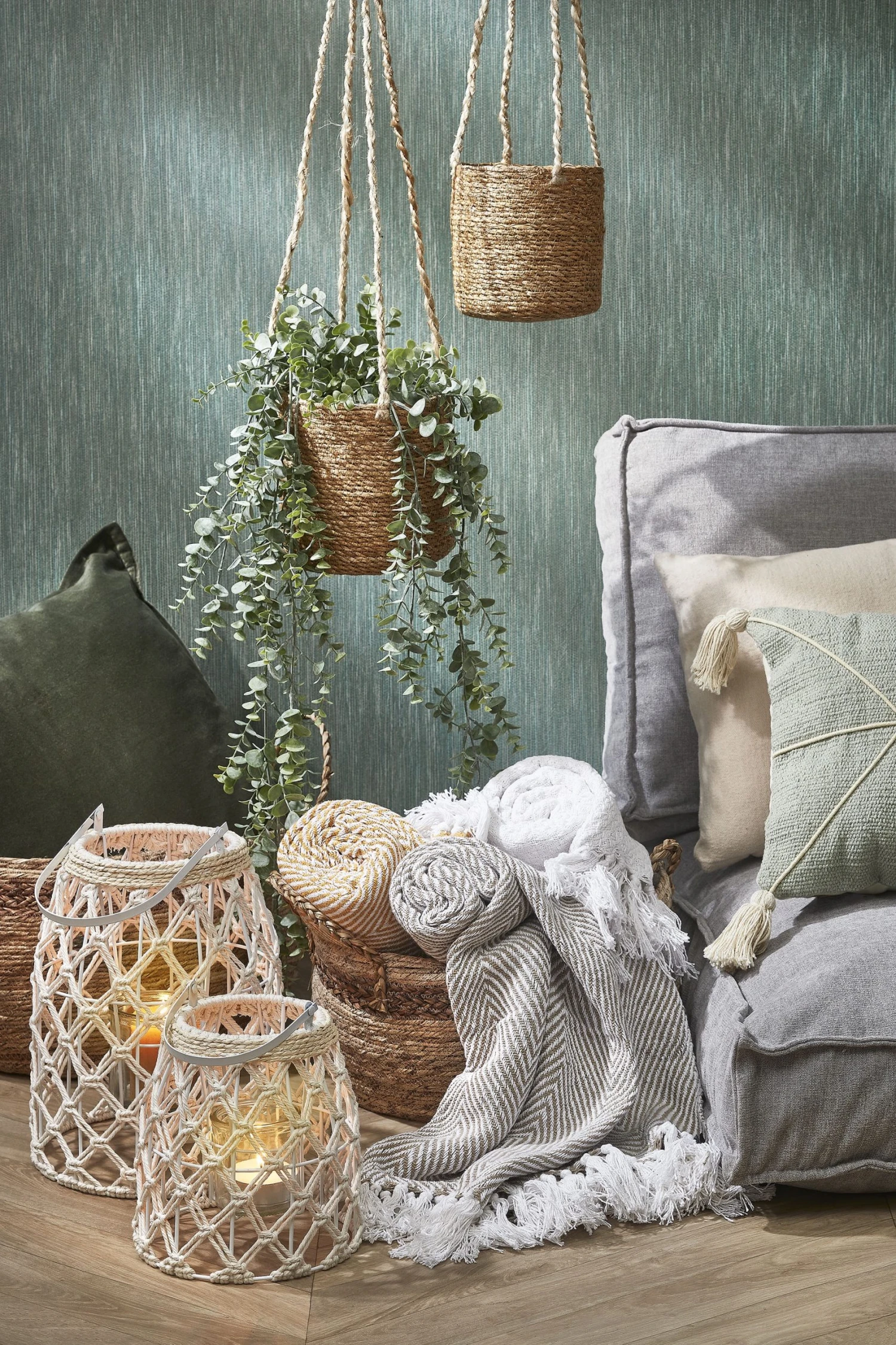 Mica Decorations Windlicht - 23 x 30 x 23 cm - Durchmesser: 23 cm 4 Mica Decorations Windlicht - 23 x 30 x 23 cm - Durchmesser: 23 cm – Bild 2