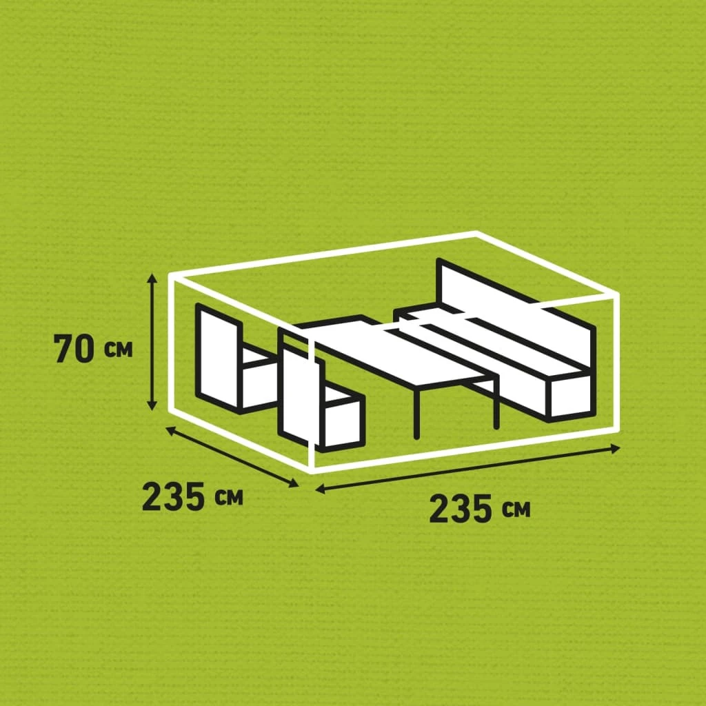 Madison Garten-Lounge-Set-Abdeckung Grau - Madison Garten-Lounge-Set-Abdeckung 235x235x70 cm Grau 15 Madison Garten-Lounge-Set-Abdeckung Grau - Madison Garten-Lounge-Set-Abdeckung 235x235x70 cm Grau – Bild 13