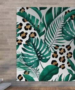 MuchoWow Outdoor-Poster 200x200 Leopardendruck -Gartenaccessoires Verkäufe 2022 7efcec86681e4eddae438b4d64ffac63