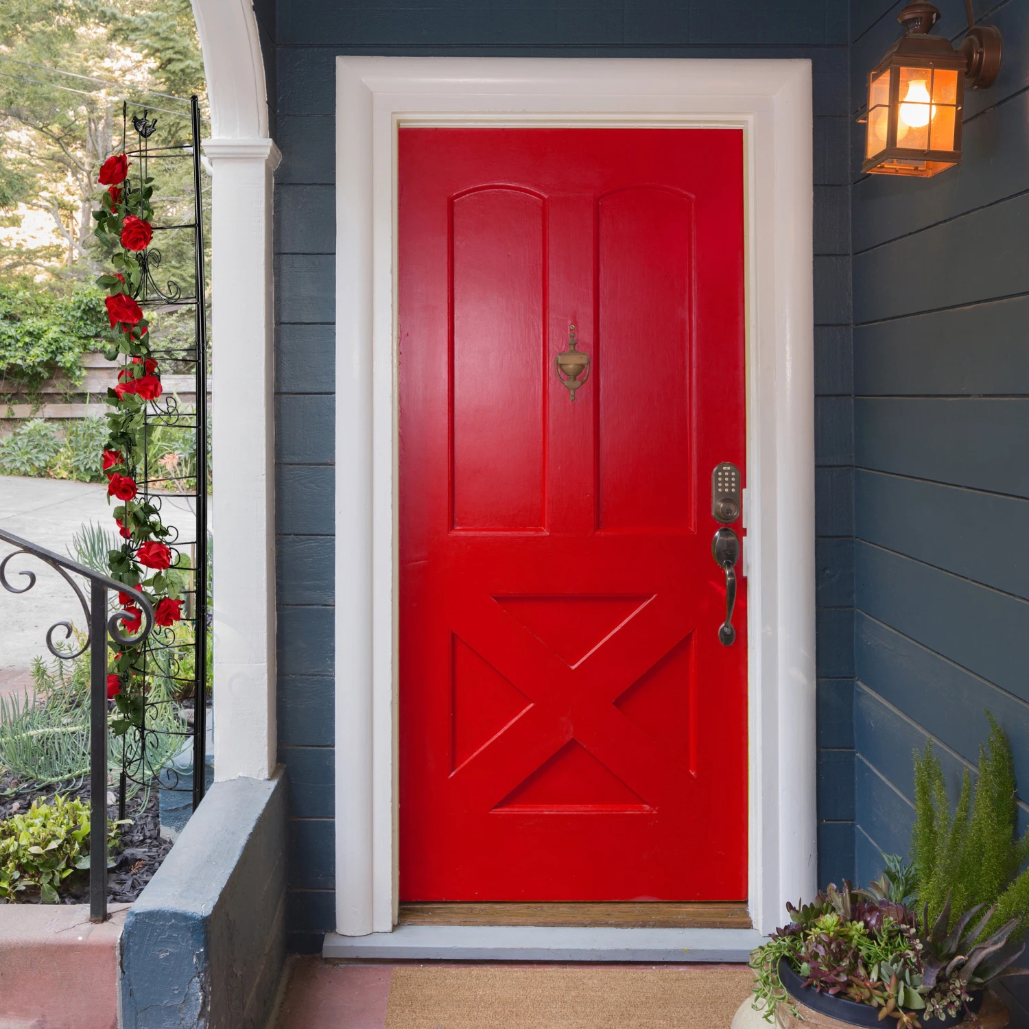 Relaxdays Vintage Rankgitter aus Metall 6 Relaxdays Vintage Rankgitter aus Metall – Bild 4