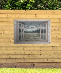 MuchoWow Outdoor-Poster 120x80 Ausblick - -Gartenaccessoires Verkäufe 2022 80e110195631448db3a6296bc68b632b