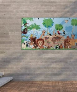 MuchoWow Outdoor-Poster 200x100 Tiere - Wald - -Gartenaccessoires Verkäufe 2022 81bcd49dfcaa4142bce318f983909c9b