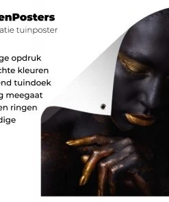 MuchoWow Outdoor-Poster 100x100 Frau - Schwarz -Gartenaccessoires Verkäufe 2022 82154e0f075148e486f2c4bccd1893b5.cropped 45 19 1455 962.processed