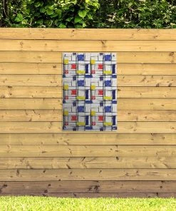 MuchoWow Outdoor-Poster 60x90 Mondrian - Gelb -Gartenaccessoires Verkäufe 2022 826f07c59a06472baec8d4b68e14abe0