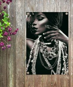 MuchoWow Outdoor-Poster 60x90 Schmuck - Frau - -Gartenaccessoires Verkäufe 2022 829383d7c638421a8b9dcfb047837c94