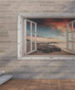 MuchoWow Outdoor-Poster 180x120 Aussicht - -Gartenaccessoires Verkäufe 2022 83cb9a6484394f19b6dbba50d28f3d6c