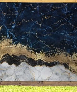 MuchoWow Outdoor-Poster 200x200 Marmor - Weiß -Gartenaccessoires Verkäufe 2022 84d929680d284239b80625287ee3a827