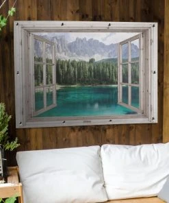 MuchoWow Outdoor-Poster 120x90 Aussicht - -Gartenaccessoires Verkäufe 2022 85bae66a33d640d6bef234fd16ba271a