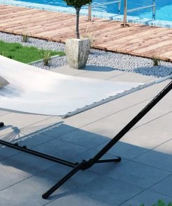 VitaliSpa Hängemattengestell Schwarz Metall 10 VitaliSpa Hängemattengestell Schwarz Metall -Gartenaccessoires Verkäufe 2022 86325a35a03f49f5a5cfceabed69ed94