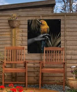 MuchoWow Outdoor-Poster 50x50 Vogel - Papagei -Gartenaccessoires Verkäufe 2022 866eec04bc784cb2af05c460bce141c6