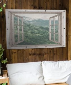 MuchoWow Outdoor-Poster 120x80 Aussicht - Berg -Gartenaccessoires Verkäufe 2022 87478dcb0322428ea5334dd4e40e62ac