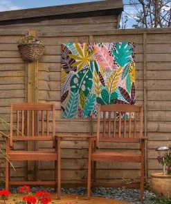 MuchoWow Outdoor-Poster 50x50 Blätter - -Gartenaccessoires Verkäufe 2022 87878a033a364a5d8fee887378b646d4