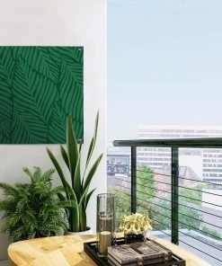 MuchoWow Outdoor-Poster 50x50 Blätter - Muster -Gartenaccessoires Verkäufe 2022 87d65a23606c4129b86ab4fc3eebe09d