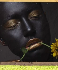 MuchoWow Outdoor-Poster 200x200 Frau - Kupfer -Gartenaccessoires Verkäufe 2022 88396093fc11451ea3fde831bf76c4b8