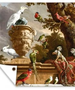 MuchoWow Outdoor-Poster 100x100 Die Menagerie