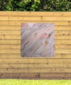 MuchoWow Outdoor-Poster 100x100 Marmor - -Gartenaccessoires Verkäufe 2022 8bd2430193e04820a27bb81153487c54