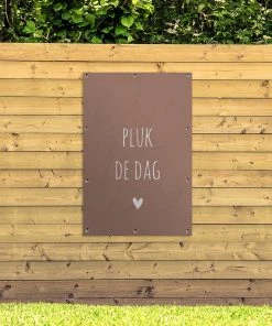 MuchoWow Outdoor-Poster 80x120 Carpe diem - -Gartenaccessoires Verkäufe 2022 8c256813ab3547e29f8a5f067848b602