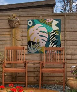 MuchoWow Outdoor-Poster 50x50 Blätter - Farben -Gartenaccessoires Verkäufe 2022 8c2fbc98831a4ca686ce482bdc291562