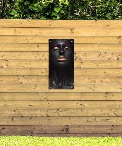 MuchoWow Outdoor-Poster 40x80 Frau - Rosa - -Gartenaccessoires Verkäufe 2022 8d4799fa33924e9fb514a7846e298594