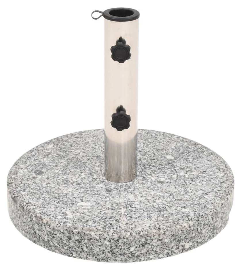 VidaXL Sonnenschirmfuß - vidaXL Sonnenschirmständer Granit Rund 20 kg 3 VidaXL Sonnenschirmfuß - vidaXL Sonnenschirmständer Granit Rund 20 kg
