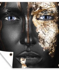 MuchoWow Outdoor-Poster 100x100 Frau -