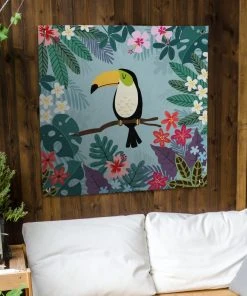 MuchoWow Outdoor-Poster 100x100 Tukan - -Gartenaccessoires Verkäufe 2022 8e2e50af89c8494aa9044b19ed074dc9