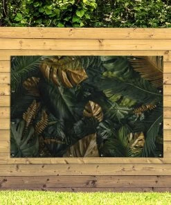 MuchoWow Outdoor-Poster 180x120 Blätter - -Gartenaccessoires Verkäufe 2022 8ef9e7214ae34eddb6250c6b3a39d6fe