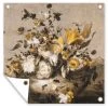 MuchoWow Outdoor-Poster 50x50 Blumen - Alte