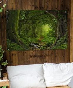 MuchoWow Outdoor-Poster 120x80 Dschungel - -Gartenaccessoires Verkäufe 2022 9005f06af79145d98d496163a290648f