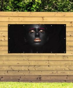 MuchoWow Outdoor-Poster 200x100 Frau - Rosa - -Gartenaccessoires Verkäufe 2022 903db410f403491f8413089c702cb862