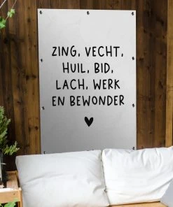 MuchoWow Outdoor-Poster 80x120 Singen kämpfen -Gartenaccessoires Verkäufe 2022 906b54f1398d4e4baf209facf578abba