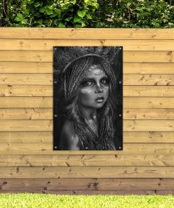 MuchoWow Outdoor-Poster 80x120 Frau - Krone - -Gartenaccessoires Verkäufe 2022 926afd2737fc4557bdd7eb21876d5776