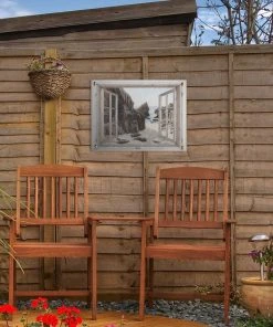 MuchoWow Outdoor-Poster 40x30 Durchblick - -Gartenaccessoires Verkäufe 2022 9340779618f542ca8894434051be5f81