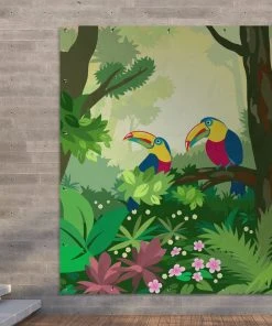 MuchoWow Outdoor-Poster 200x200 Tukan - -Gartenaccessoires Verkäufe 2022 94322c29c0ea440bb59c6b390d585a10