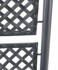 Poly-Rattan Rankgitter HWC-D76 - Anthrazit -Gartenaccessoires Verkäufe 2022 94eec3778f0b417a8e68a668e332ccca