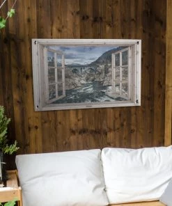 MuchoWow Outdoor-Poster 90x60 Aussicht - -Gartenaccessoires Verkäufe 2022 951e3a4fc5f84286a0d3e6826ee1f6cf