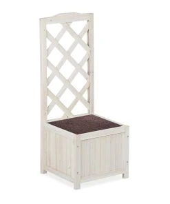 Relaxdays Holz Rankkasten weiß - 36 x 90 x 36 cm 15 Relaxdays Holz Rankkasten weiß - 36 x 90 x 36 cm -Gartenaccessoires Verkäufe 2022 953c48858f174942bf4af6b7b014cebd