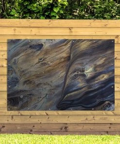 MuchoWow Outdoor-Poster 180x120 Marmor - Gold -Gartenaccessoires Verkäufe 2022 956330c88bd64663bb2f6b4f16233b5a